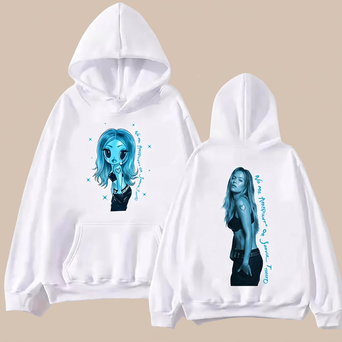 No Me Arrepiento De Sentir Tanto Hoodie